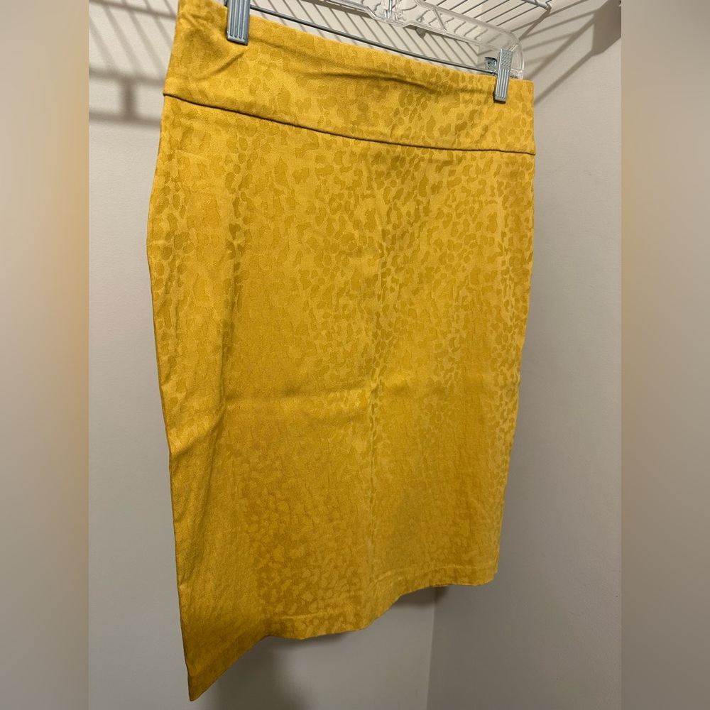 Soho Mustard Yellow Skirt